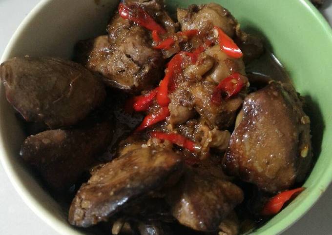 Resep Ati Ampela Bumbu Kecap oleh Ul-Ul - Cookpad