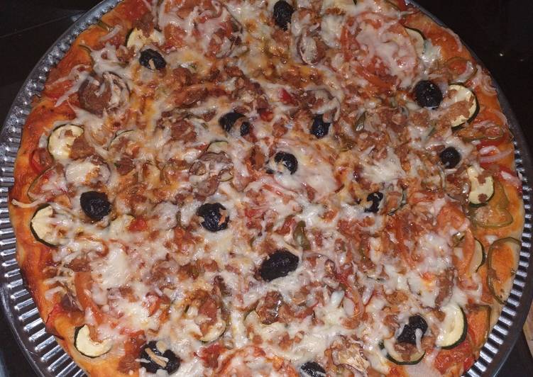 Pizza vegetal