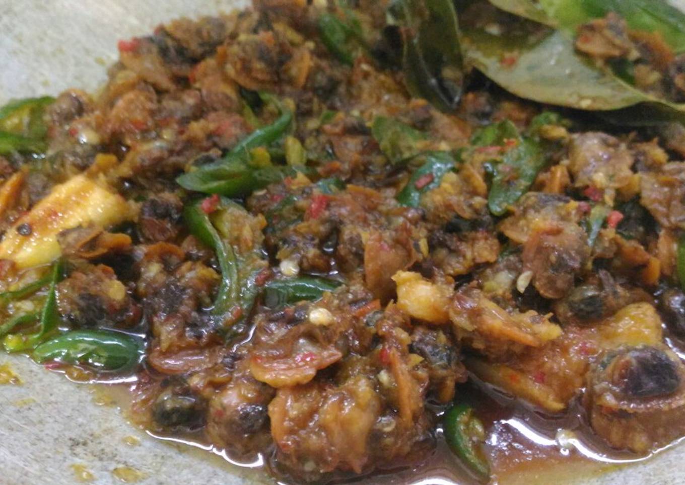 Cara Gampang Menyiapkan Rica-rica kerang Anti Gagal