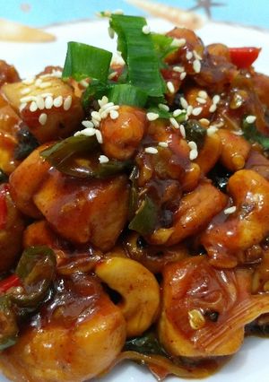 Foto resep Ayam Kung Pao ala2 yg sedaap ^•^