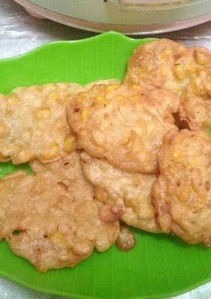 Foto resep Bakwan jagung kriuk simple