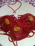 Cuore di nidi alla rapa rossa e zucca