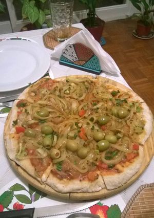 Una foto de Pizza Casera
