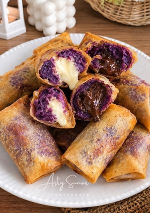 Foto resep Lumpia Ubi Ungu