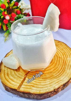 A picture of Easy Coconut milk recipe 🥛.