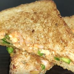A picture of Paneer sandwich recipe.