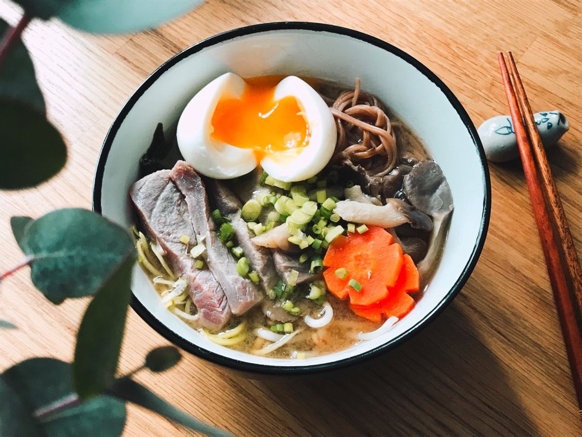 Mì Soba Cá Ngừ Súp Miso