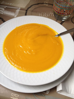 Una foto de Crema de calabaza (Thermomix)
