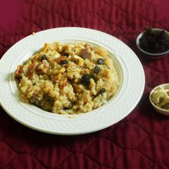 A picture of Sakkarai Pongaal.
