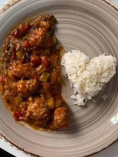 Una foto de Albóndigas en salsa