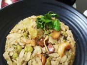 A picture of matar poha