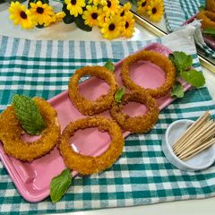 Crispy Onion Rings A picture of Crispy Onion Rings.