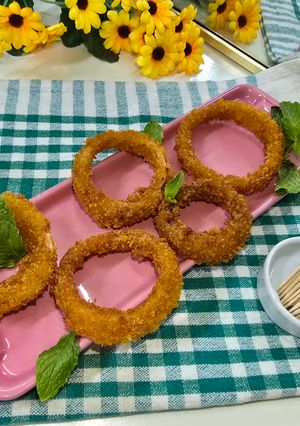 A picture of Crispy Onion Rings.