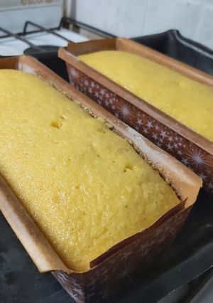 Una foto de Budín de mandarinas