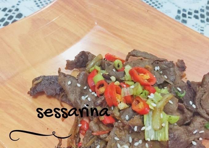 Resep Tumis Daging Sukiyaki Oleh Sez Cookpad 0669