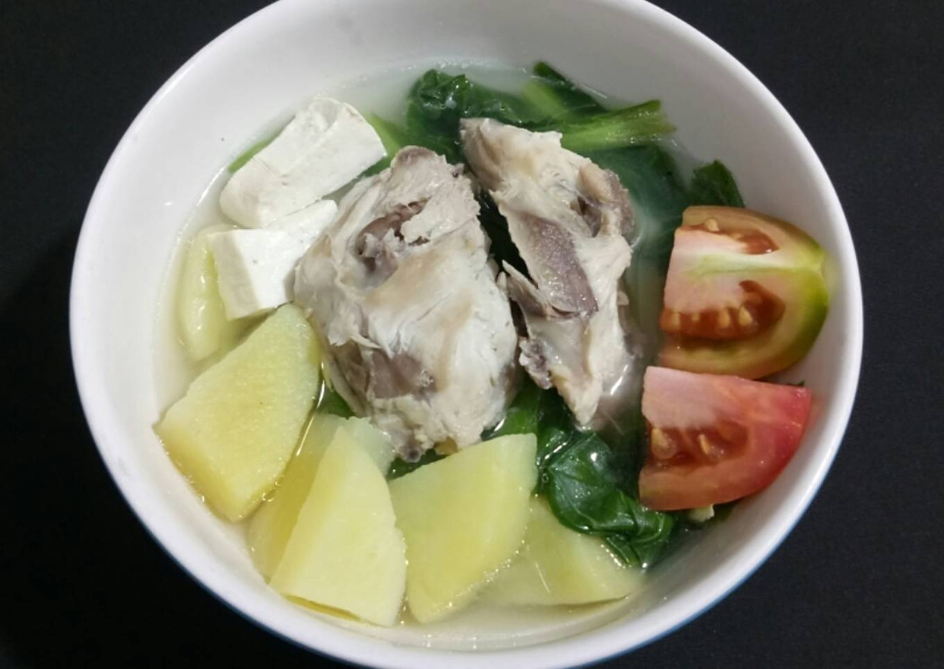41. Sup ayam 4 warna #bandungrecook3_giacintapermana