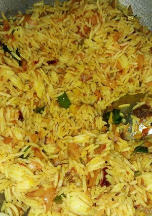 A picture of Vegetables rice.
