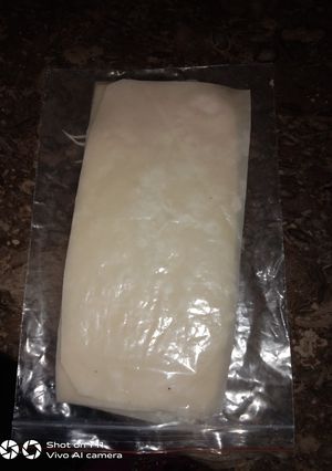 A picture of Homemade samosaa patti.