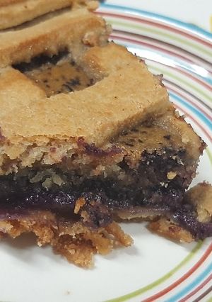 Una foto de Tarta de arándanos hecha en #micocina con #superalimentos