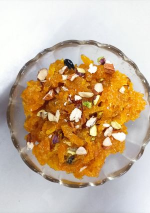 A picture of Gajar halwa.