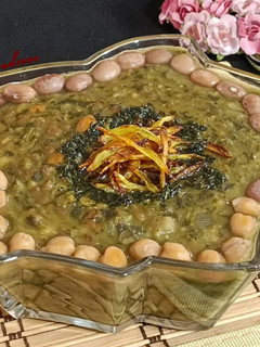 عکسی از دستور آش گندم