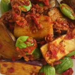 A picture of Balado terong.