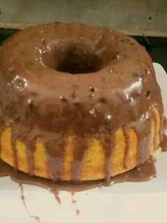 Una foto de Poke cake
