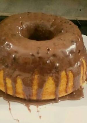 Una foto de Poke cake