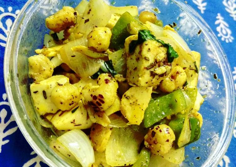 Simple Way to Prepare Any-night-of-the-week Makhana paneer Cooking Basics for Newbies