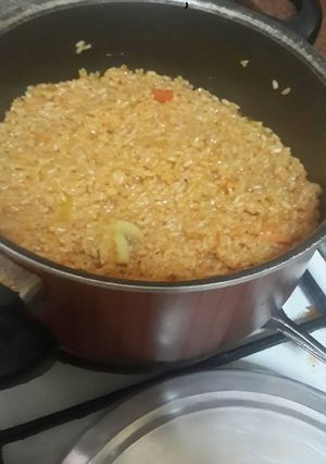 A picture of Vegetable Rice.