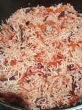 Vegetable pink pulav