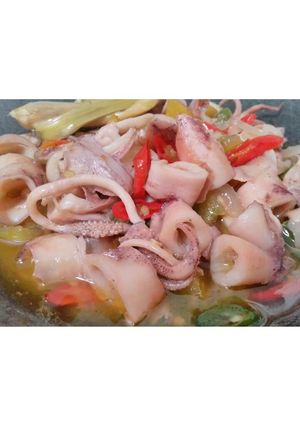 Foto resep Tumis Cumi Asin