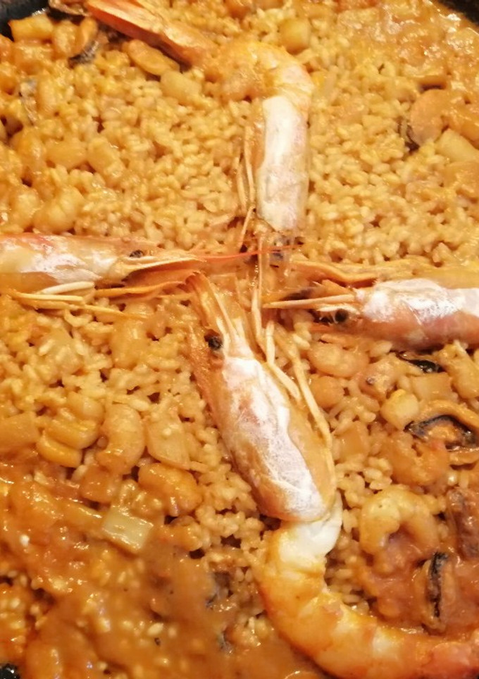 Una foto de Paella del señoret