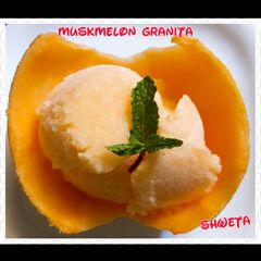 A picture of Muskmelon granita.