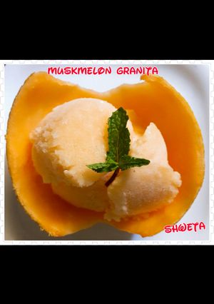 A picture of Muskmelon granita.