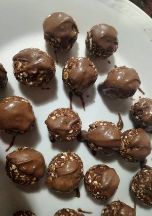 Una foto de Trufas de chocolate 🍫