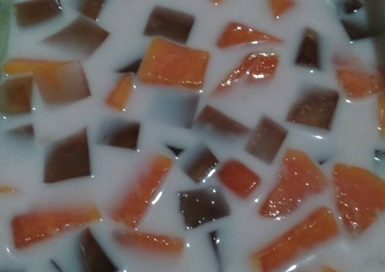 Resep Es buah pepaya simpel #Siap Ramadhan yang Enak Banget