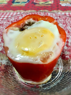 Una foto de Morrón Relleno