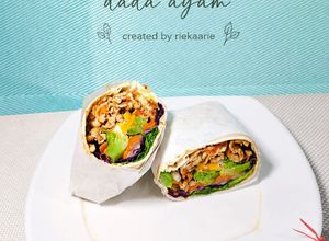 Foto resep 268. Salad Wrap Dada Ayam
