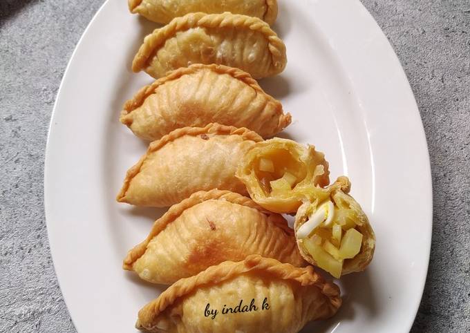 Standar Bagaimana cara bikin Pastel Unyu Isi Sambal Patah (Pepaya Mentah) yang sedap