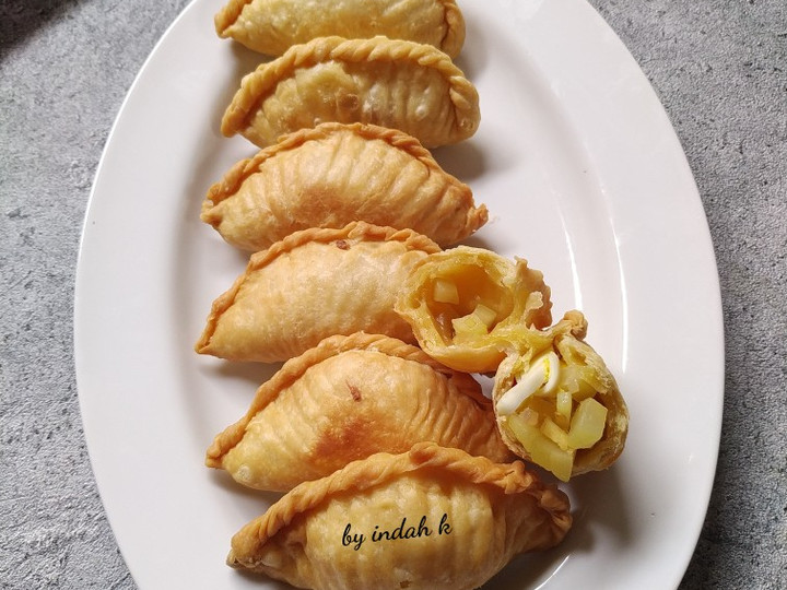 Standar Bagaimana cara bikin Pastel Unyu Isi Sambal Patah (Pepaya Mentah) yang sedap