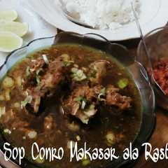 A picture of Sop Conro Makasar ala Rasta.