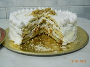 Una foto de merengue de crema chantilly