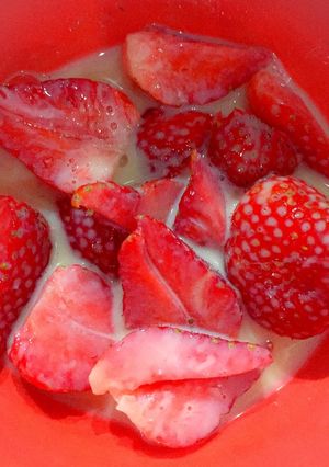 Foto resep Strawberry Kental Manis