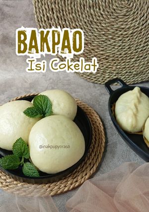 Foto resep Bakpao Isi Cokelat Lumer (No Mixer)