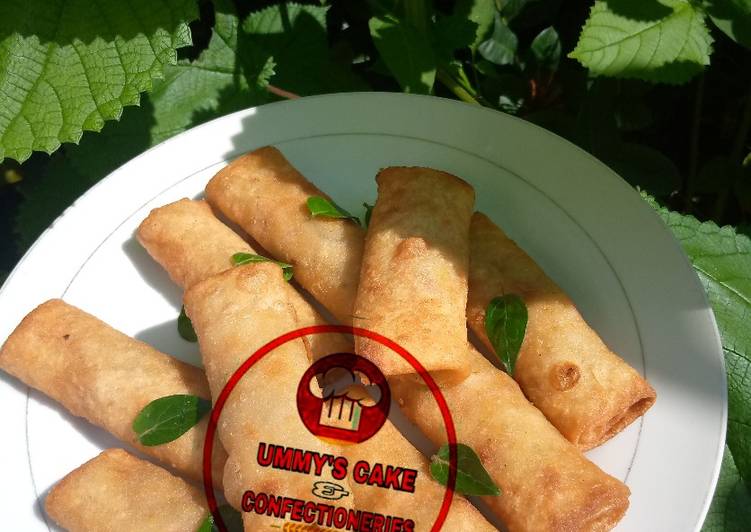 How to Prepare Yummy Springrolls This is A Recipe That Has Been Tested  From My Kitchen !!