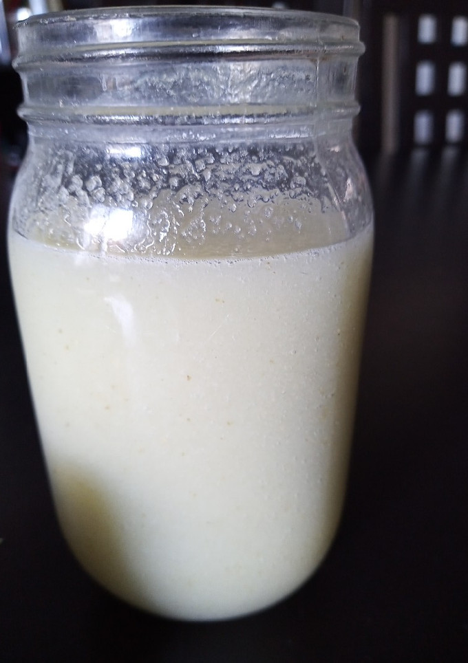 Una foto de Jugo de pera, chayote y pepino 🍐🥒