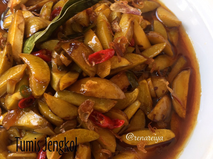  Bagaimana cara membuat Tumis Jengkol Pedas Manis  nagih banget