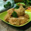 Bola-bola rambutan ayam udang