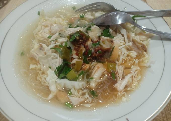 Resep Soto Ayam Kuah Bening oleh Lulu - Cookpad